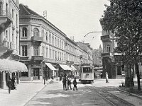 Zrinjevac, zapadna strana 1914. godine